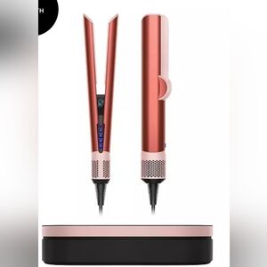 NOB DysonSpecial Edition Airstrait Hair Straightener| Strawberry Bronze/Blush